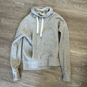 Lululemon fleece funnel neck pullover - gray size XS